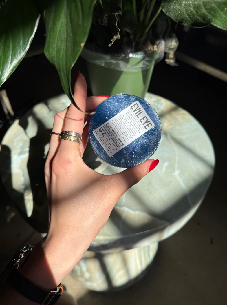 Evil eye – Crystal-infused bar soap