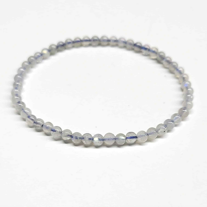 Labradorite Round Bead Bracelet - Magical Protection