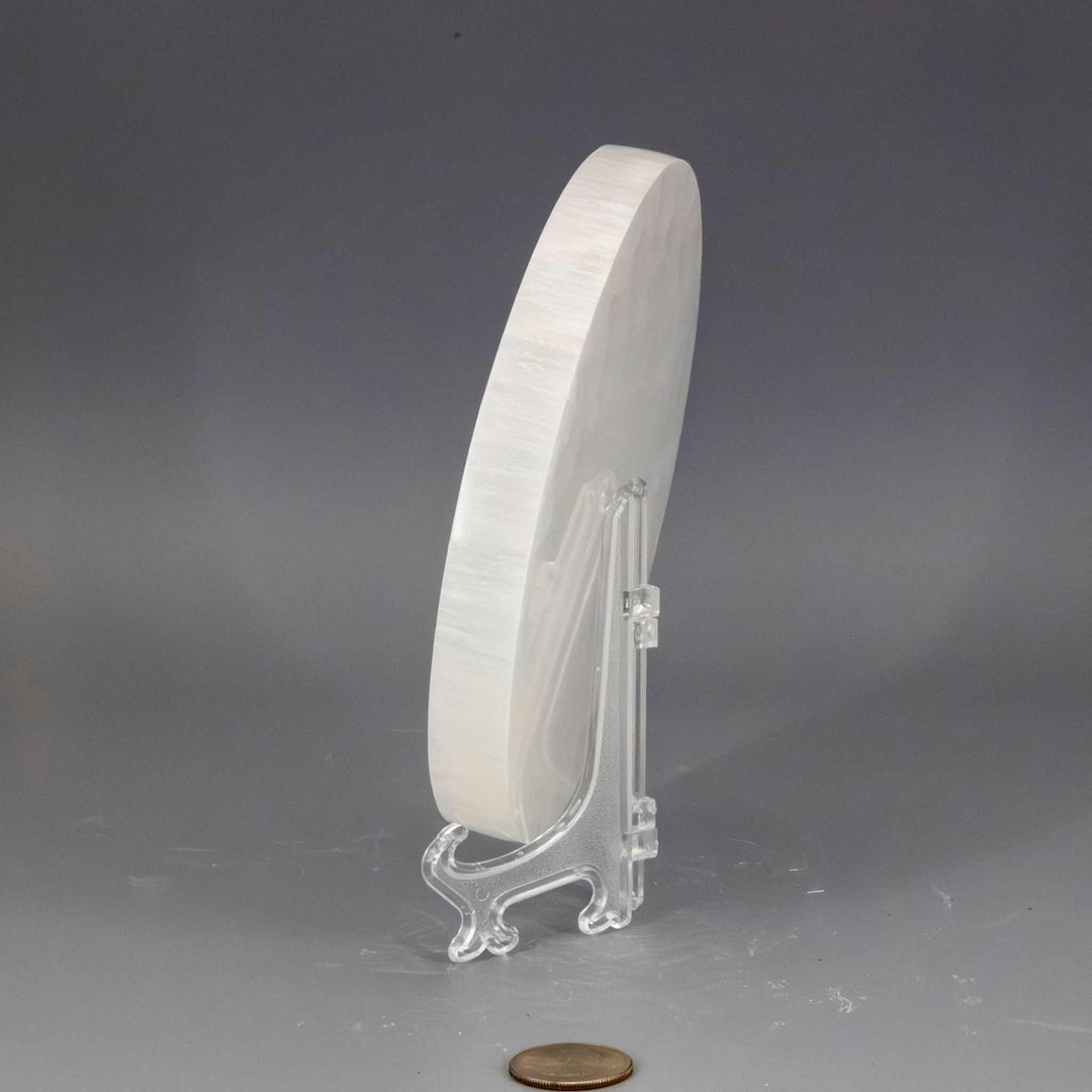Selenite 5.5" Jumbo "Forest Fairy" Charging Plate