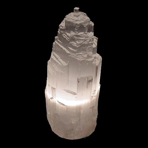 Lamp - Selenite Empire 14"