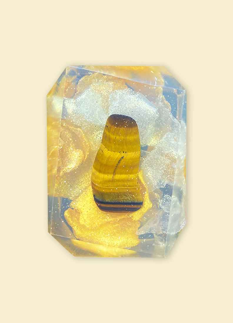 Power source – Crystal-infused bar soap