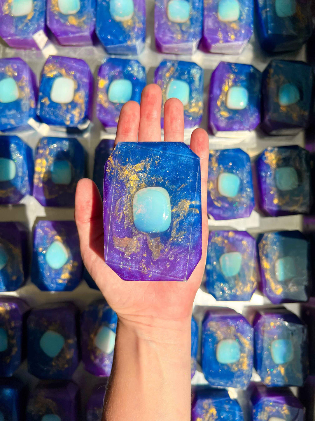 Spirit of eternity – Crystal-infused bar soap