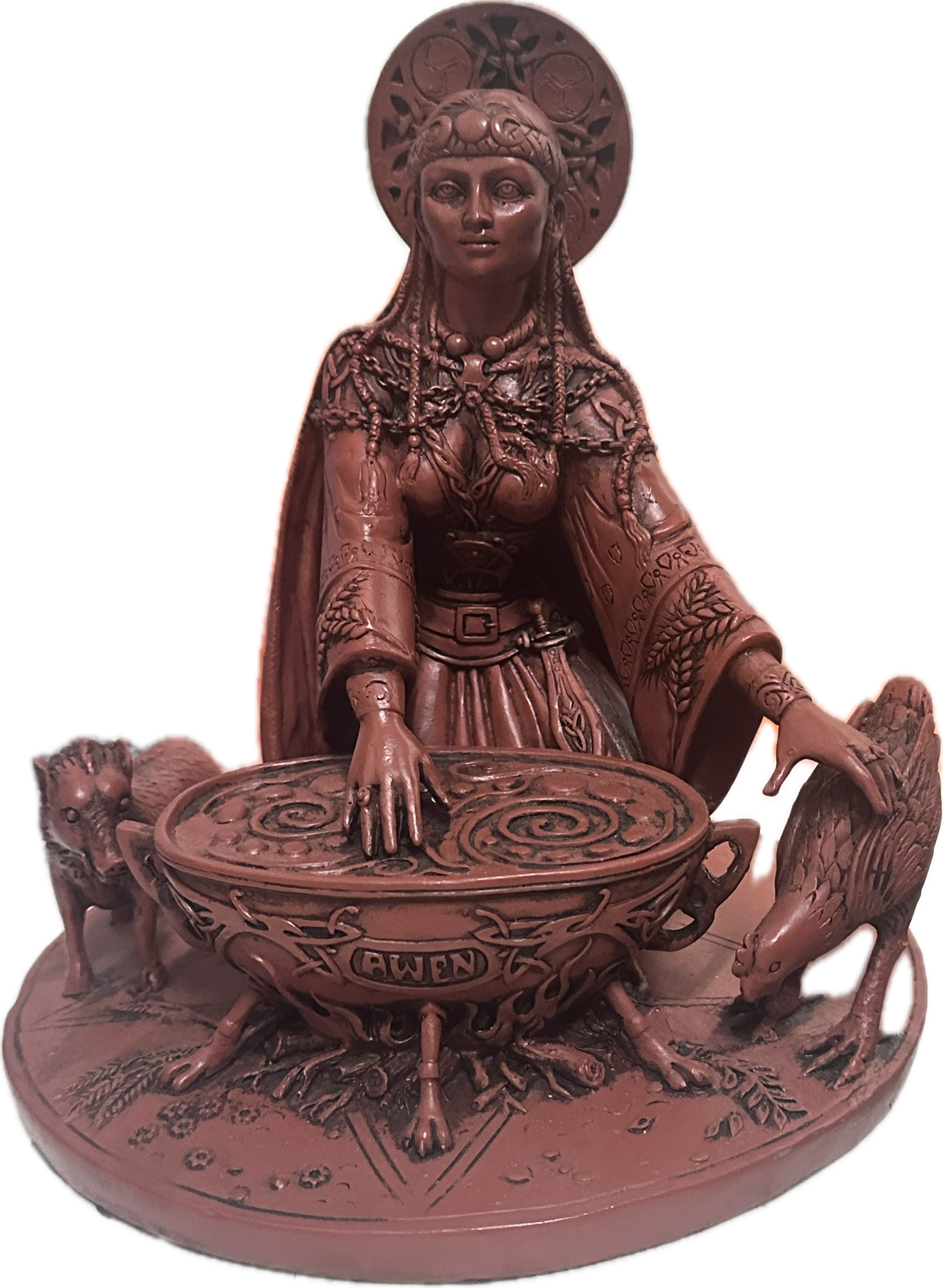 Celtic Cerridewen Goddess, Statues and Figurines, Sculptures & Statues