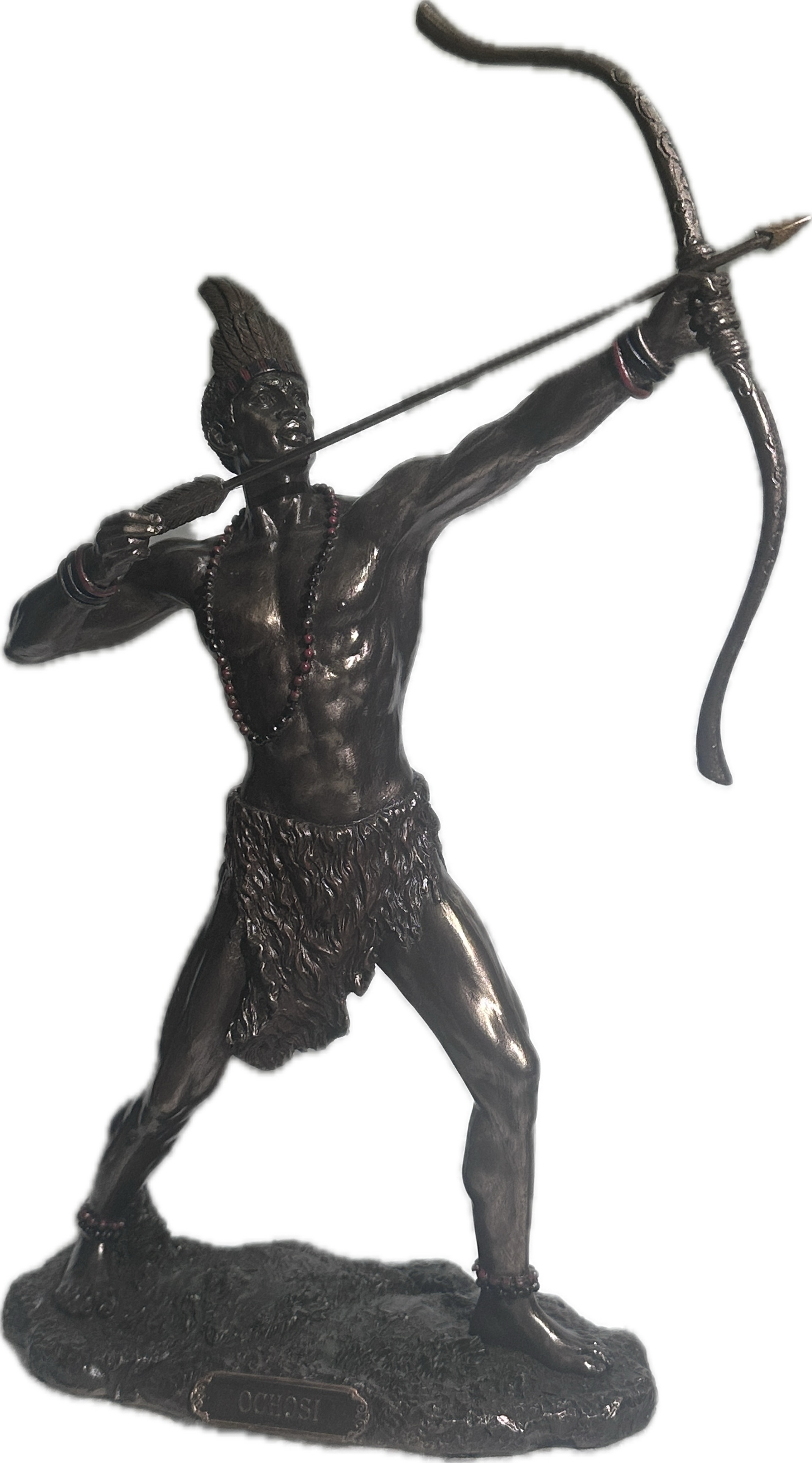 Ochosi - The Divine Hunter, Statues and Figurines, Sculptures & Statues