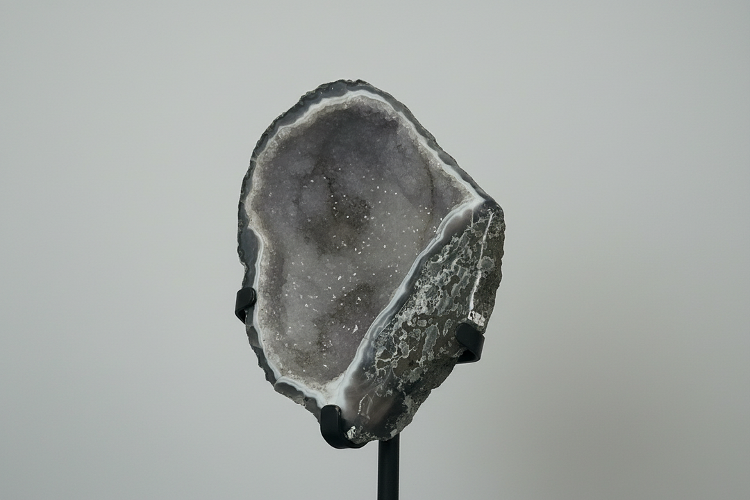 Amethyst Geode with Stand - 5.8lbs "Whispers from the Angels"