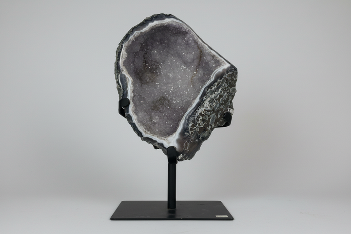 Amethyst Geode with Stand - 5.8lbs "Whispers from the Angels"