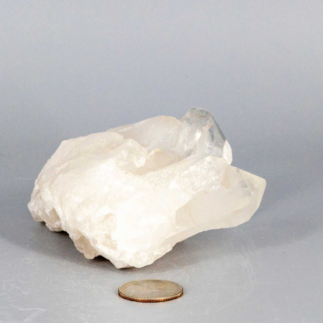 Sweet Clear Quartz Point Cluster