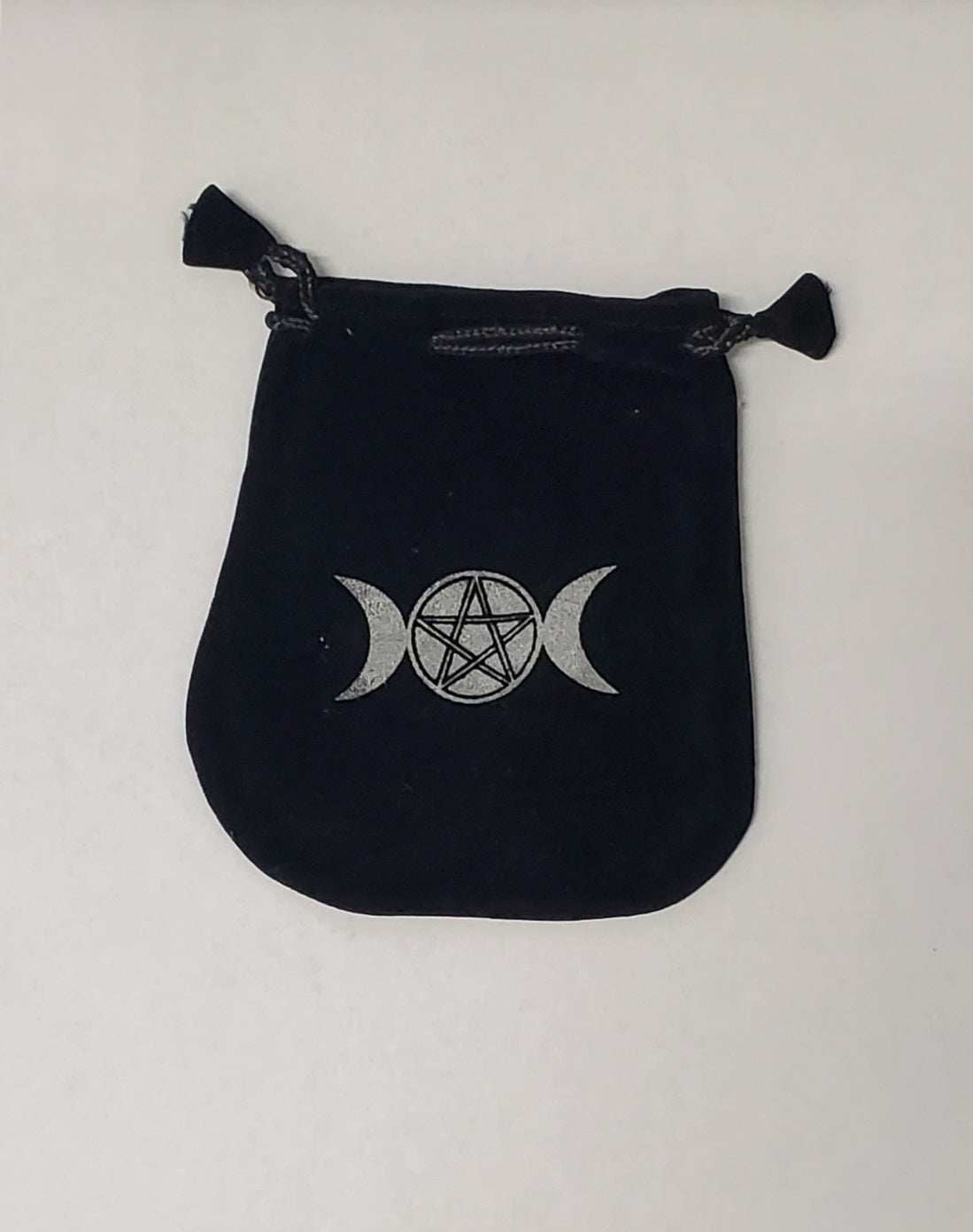 Black Velvet Spirit Bags with Assorted Symbols