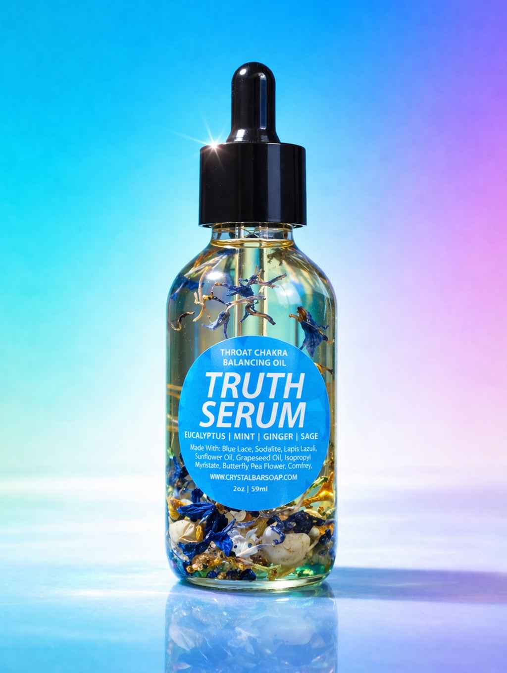 Truth serum – Crystal-infused body oil