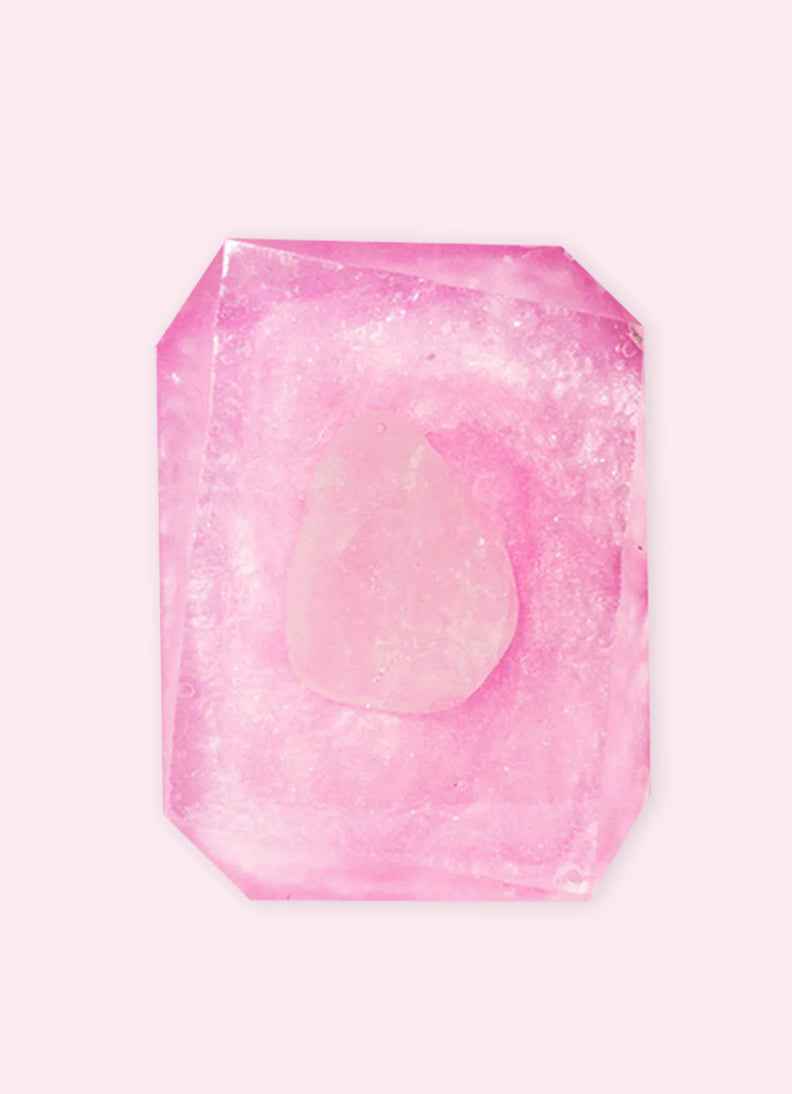 Wild roses – Crystal-infused bar soap