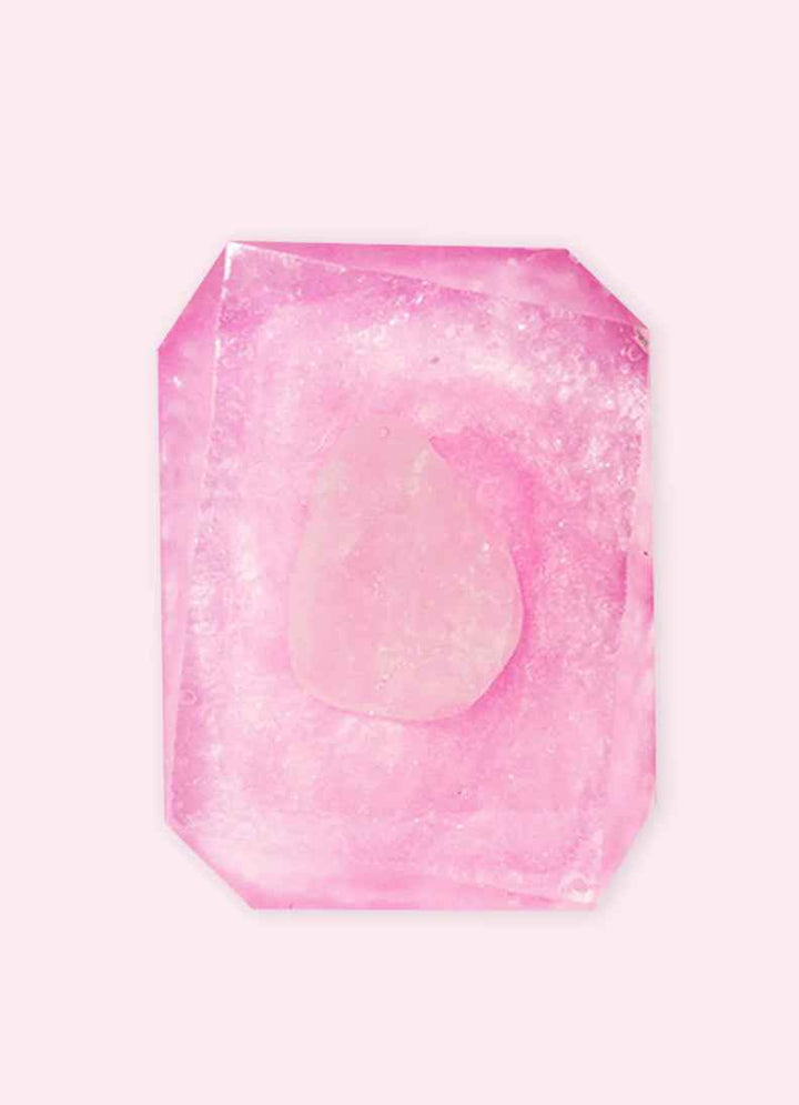 Wild roses – Crystal-infused bar soap