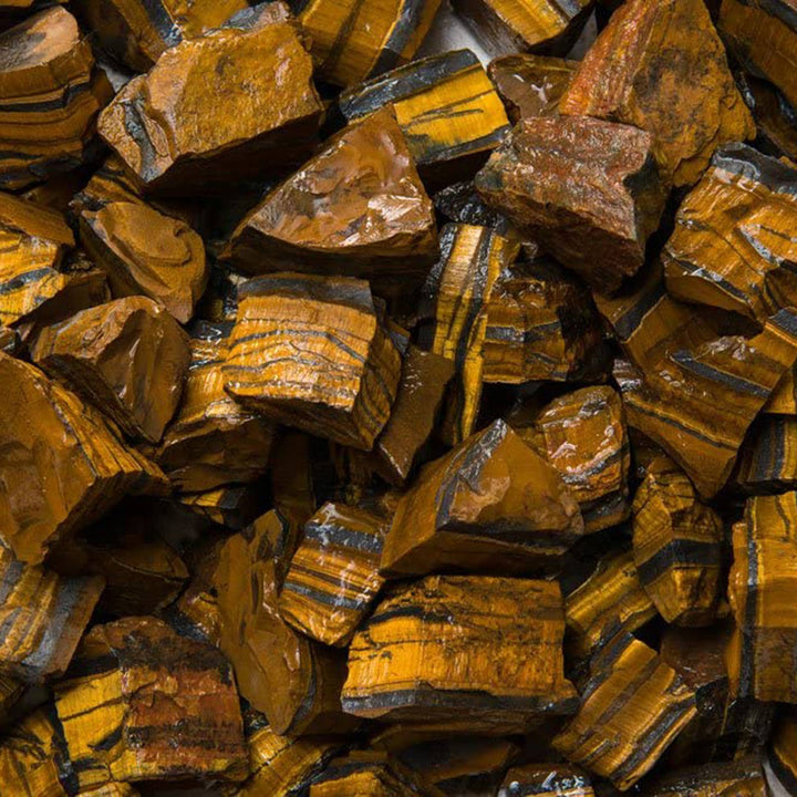 Rough African Top Gold Tiger Eye Specimen