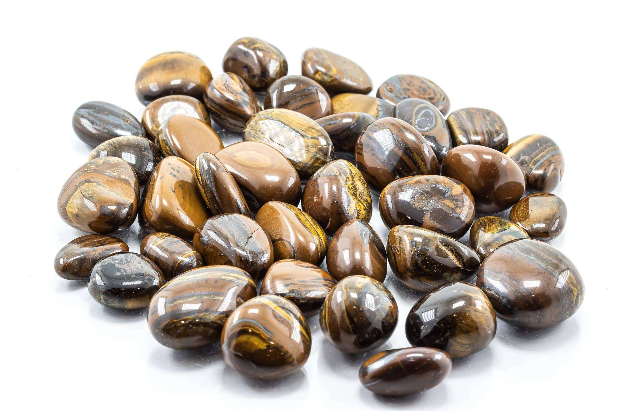 Tiger Iron Tumbled Pocket Stone