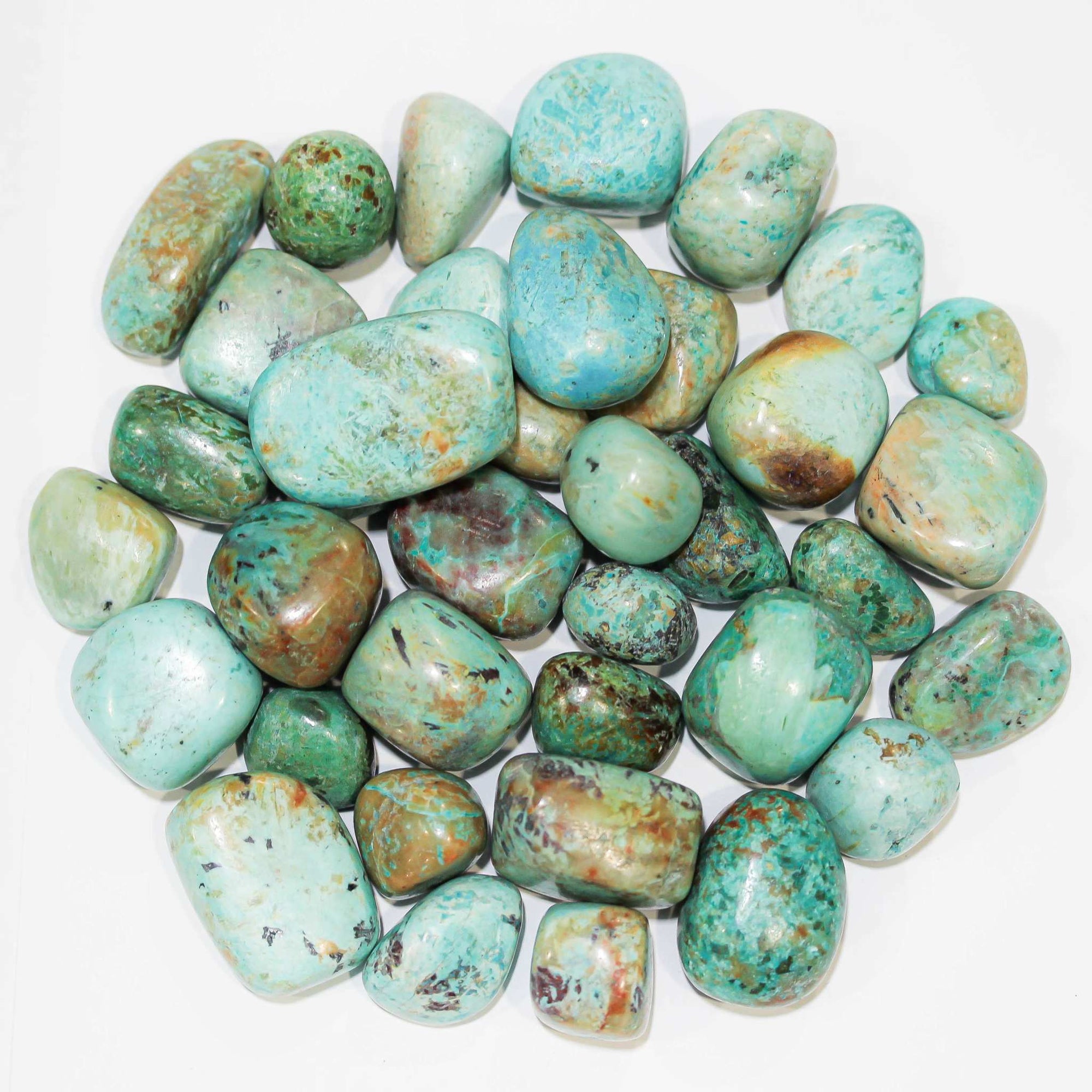 Chrysocolla Tumbled Pocket Stone