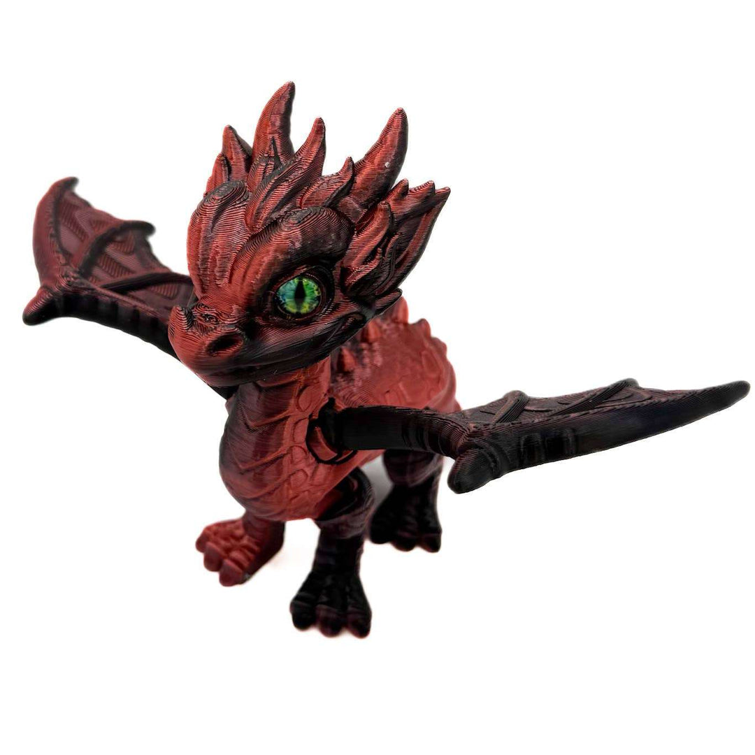 3D Printed Dragon Figure
