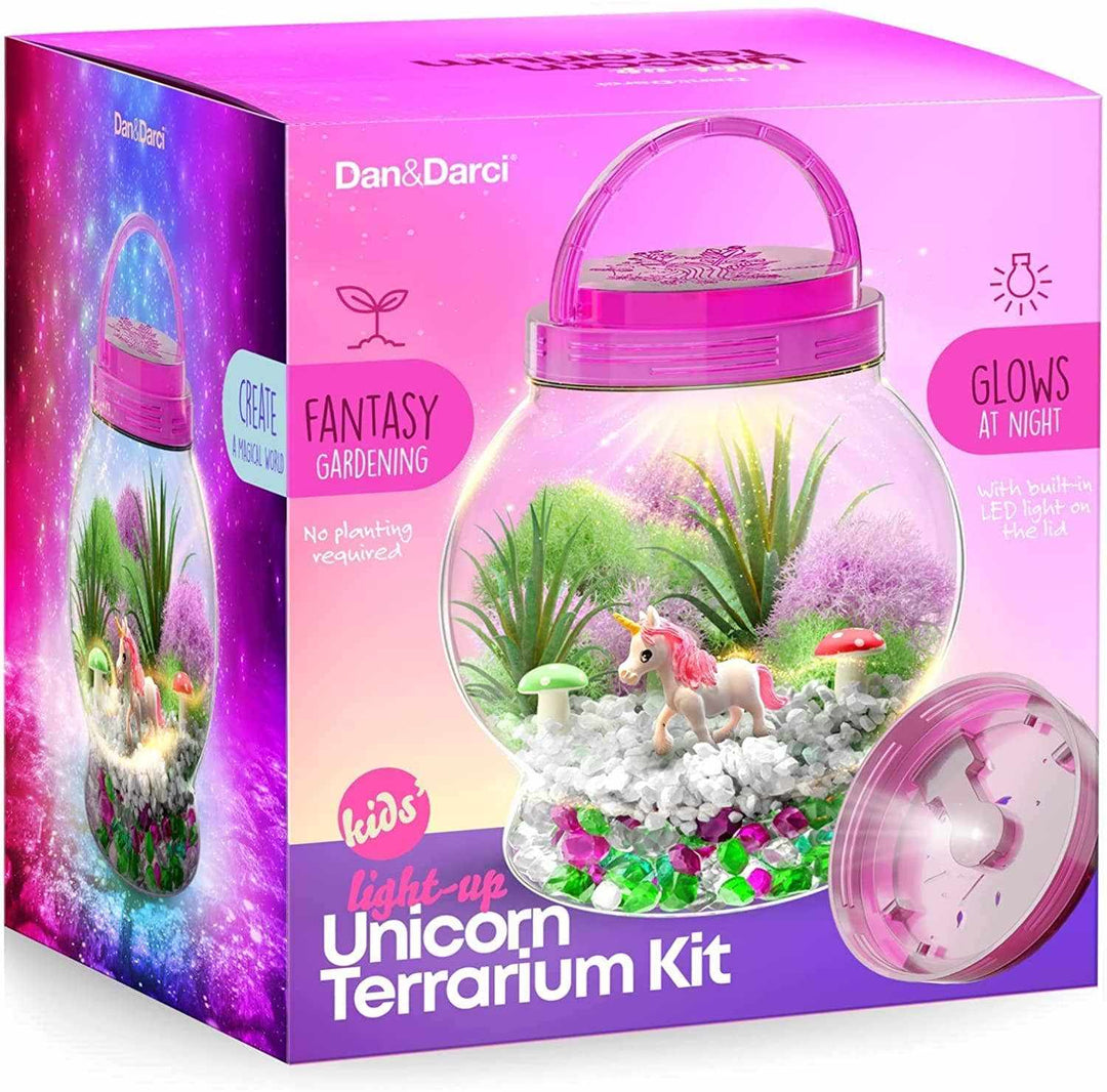 Light-Up Unicorn Terrarium Kit