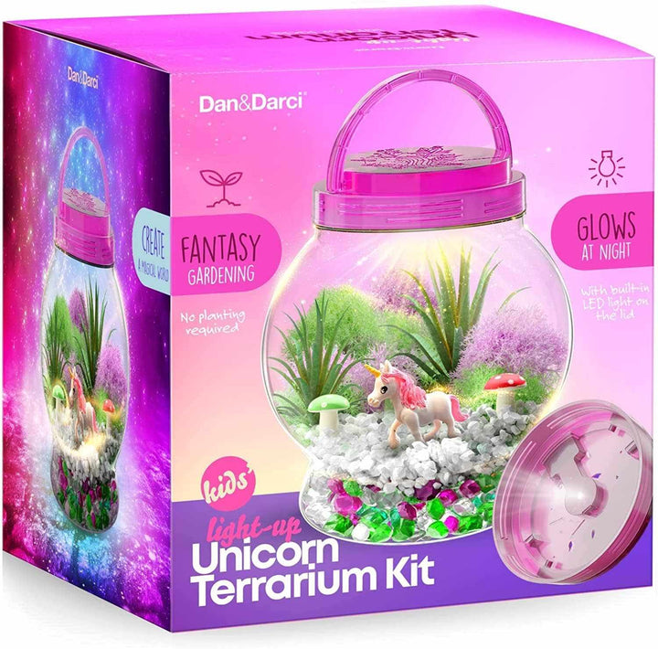 Light-Up Unicorn Terrarium Kit