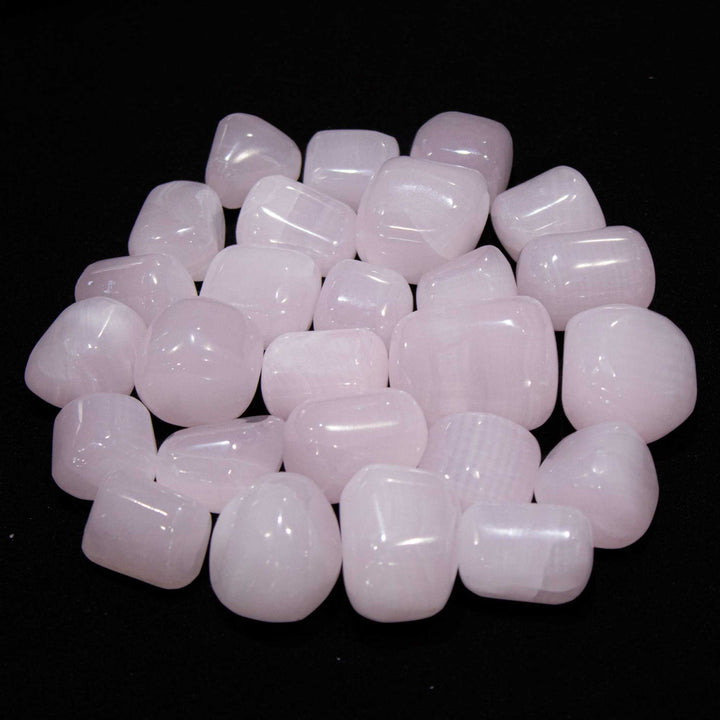 Pink Mangano Calcite Tumbled Pocket Stone