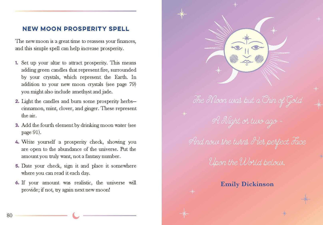 The Little Book of Moon Magic: Lunar Lore, Rituals &amp; Spells by Francis Nightingale