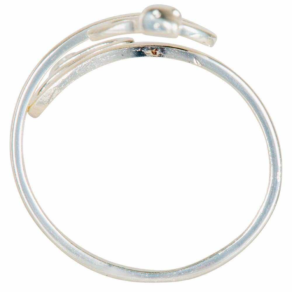 Adjustable Snake Ring - Sacred Crystals Rings