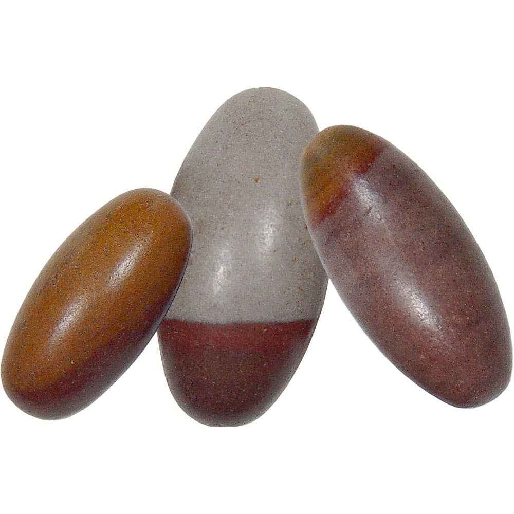 Rock Specimen 1.25-Inch Shiva Lingam (Pack of 6)