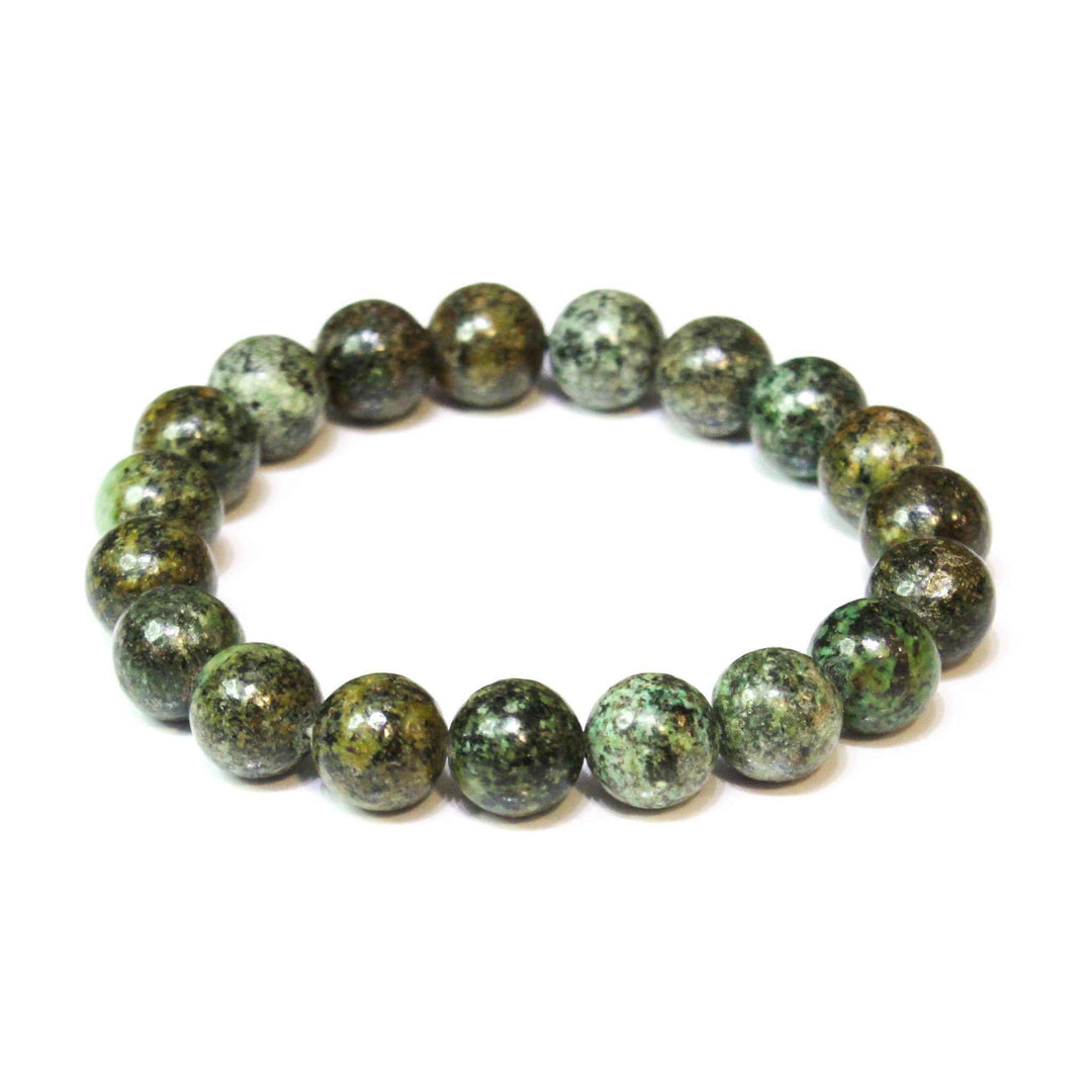 African Turquoise Stackable Bracelet - Sacred Crystals Bracelets