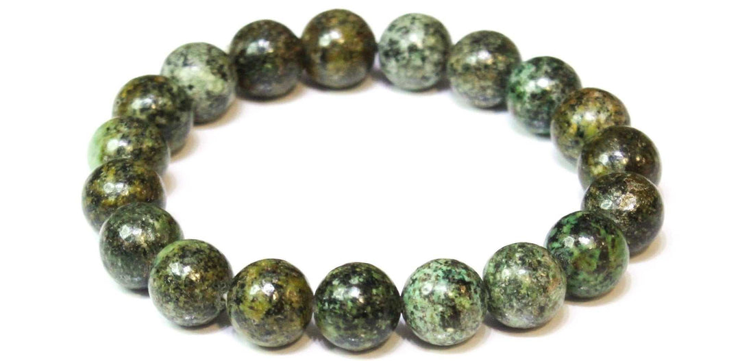African Turquoise Stackable Bracelet - Sacred Crystals Bracelets