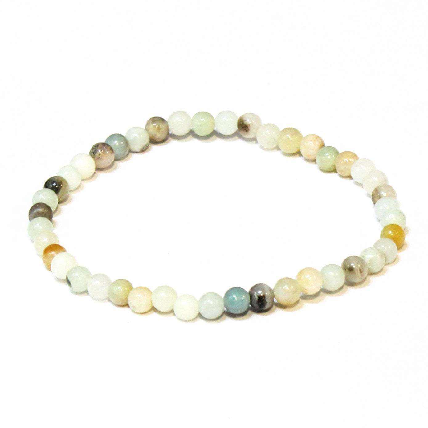 Amazonite Bracelet 4mm - Sacred Crystals Jewelry