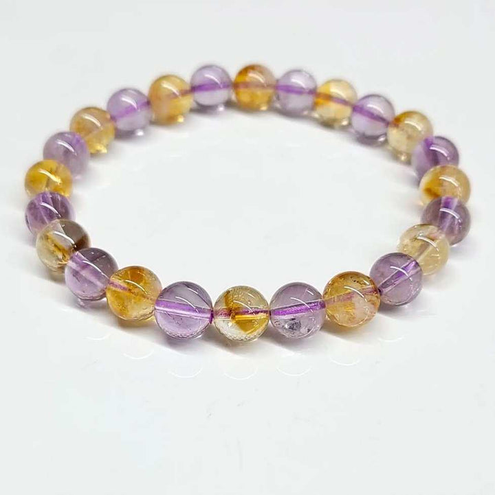 Amethyst/ Citrine Stackable Bracelet - Sacred Crystals Bracelets