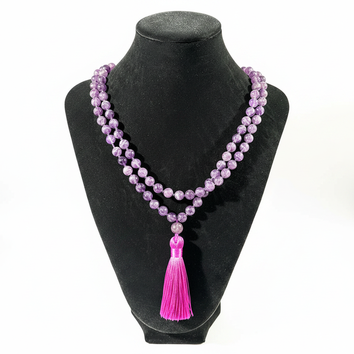 Amethyst Mala - Bust