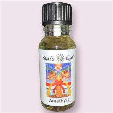Amethyst Oil .5 oz - Sacred Crystals 0.5 oz Oils