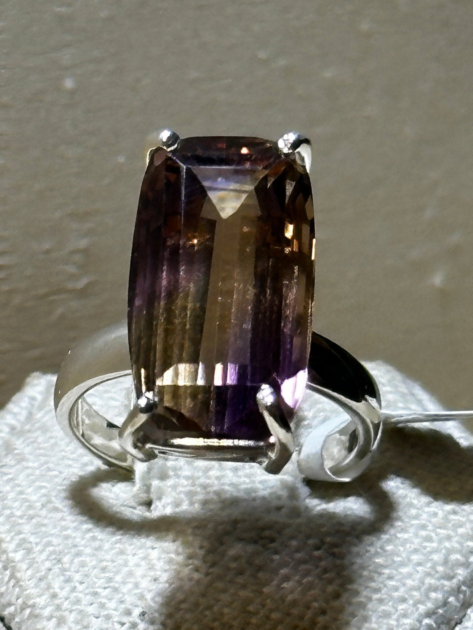 Ametrine Ring Size 7 (06.0120) - Sacred Crystals Rings