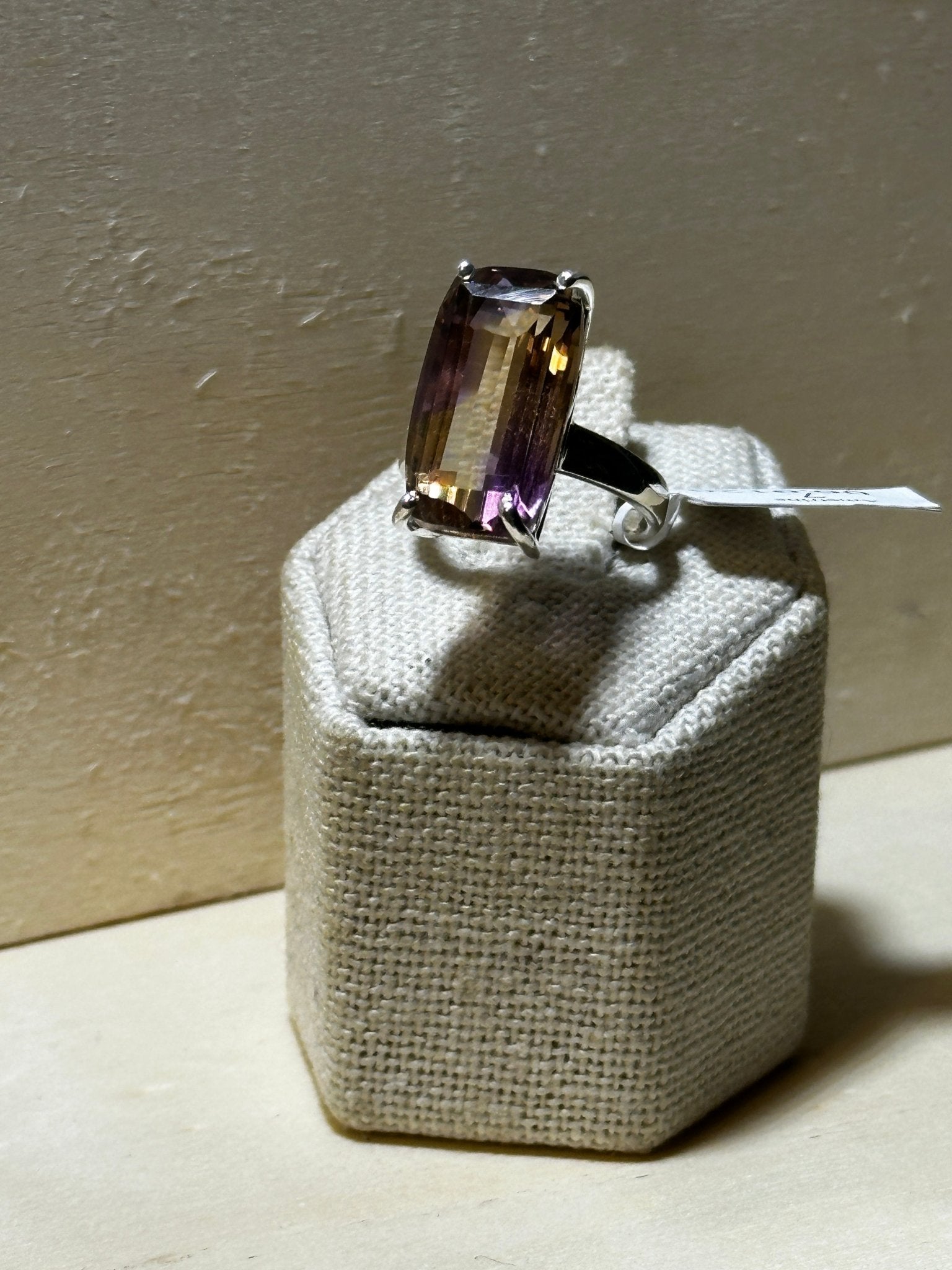 Ametrine Ring Size 7 (06.0120) - Sacred Crystals Rings