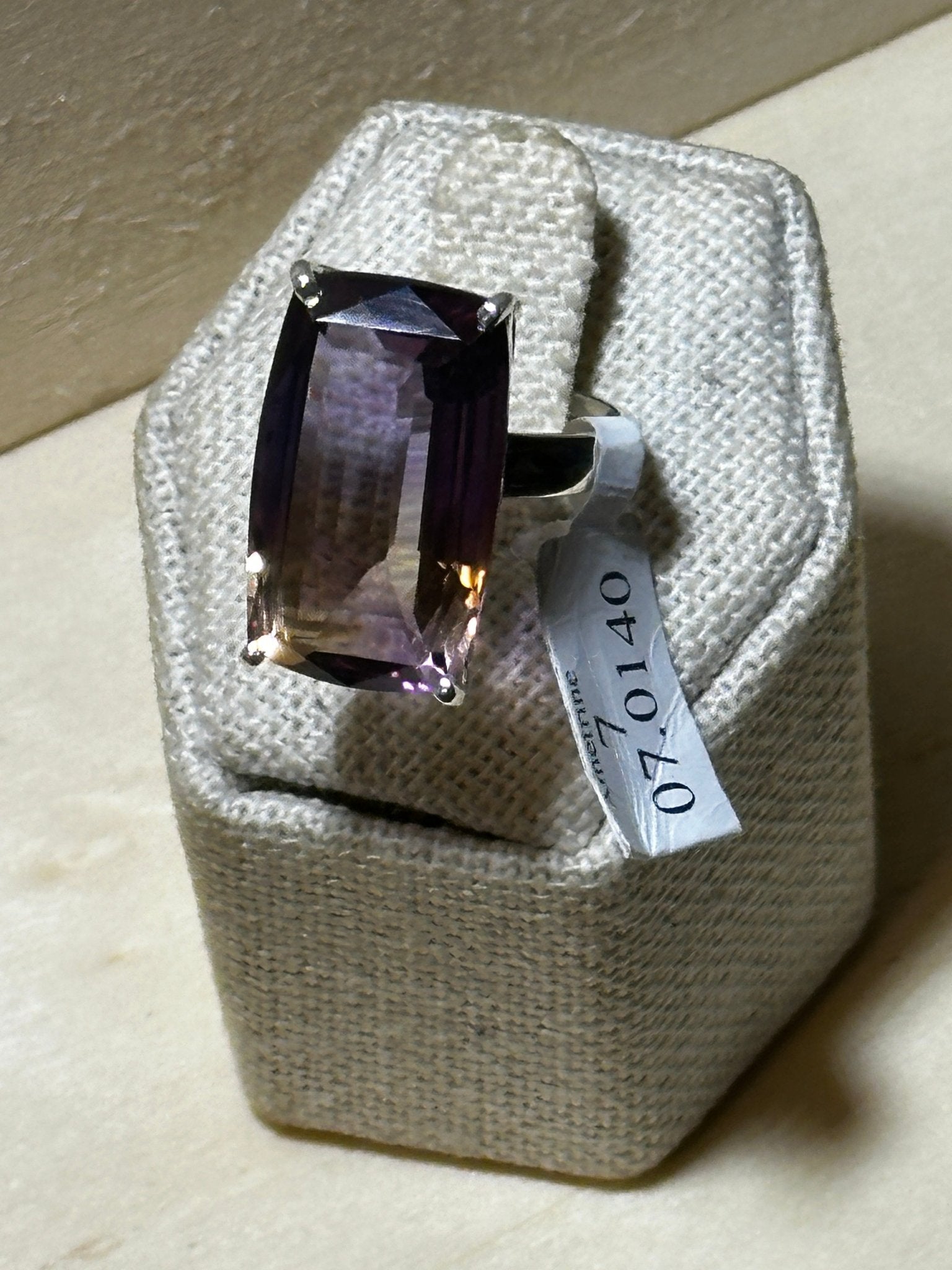 Ametrine Ring Size 7 (07.0140) - Sacred Crystals Rings