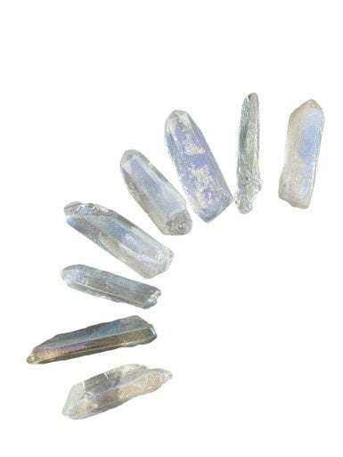 Angel Aura Crystal Points - Sacred Crystals Tumbled Stones