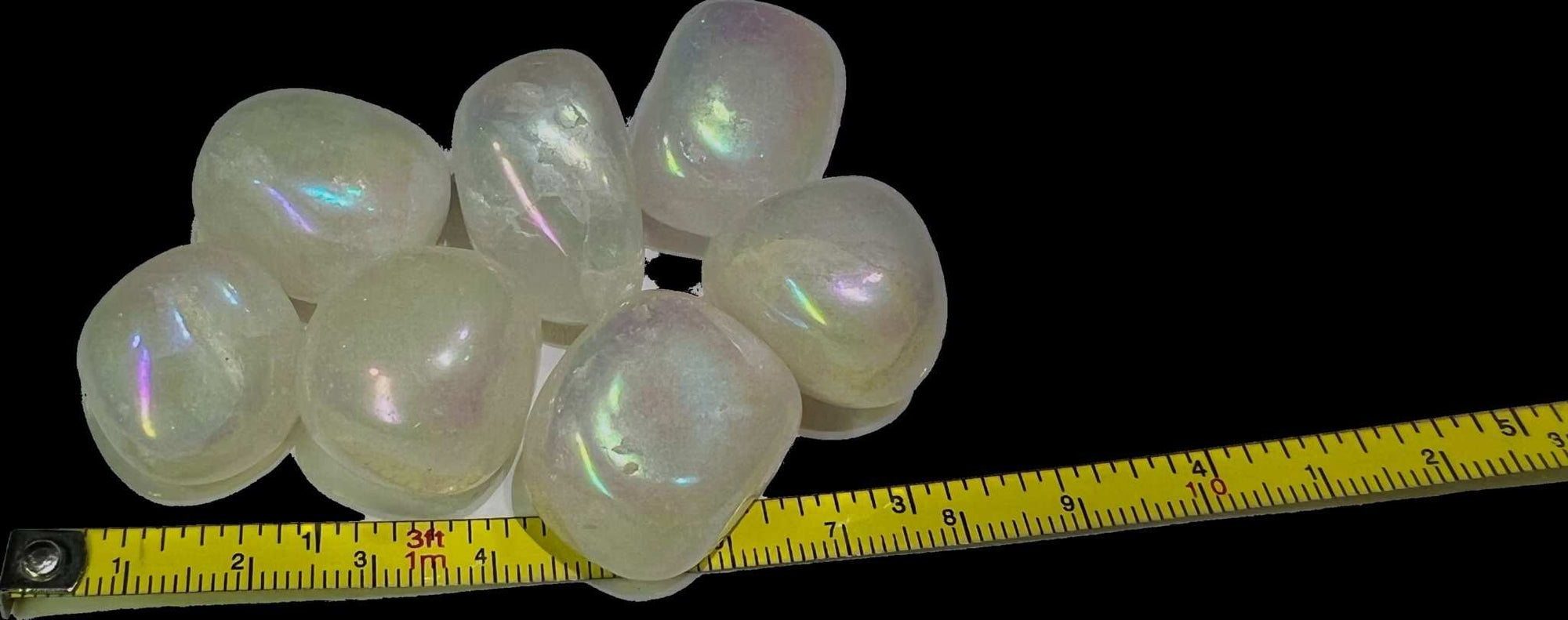 Angel Aura Tumbled Stone - Sacred Crystals Tumbled Stones