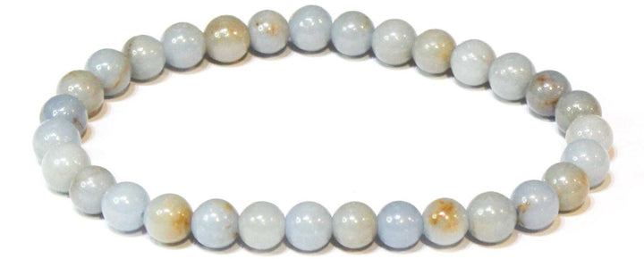 Angelite Stackable Bracelet - Sacred Crystals Bracelets