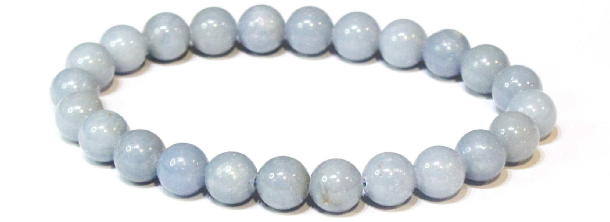 Angelite Stackable Bracelet - Sacred Crystals Bracelets