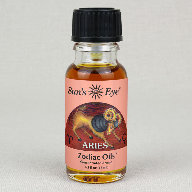 Aries Zodiac Oil — Sun's Eye bottle