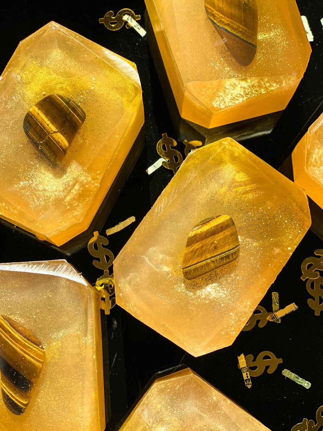 Attracting wealth – Crystal-infused bar soap