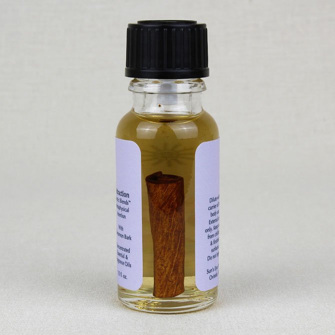 Attraction Oil — back label