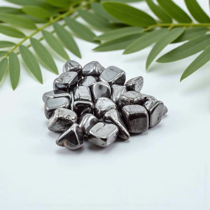 Hematite Tumbled Pocket Stone