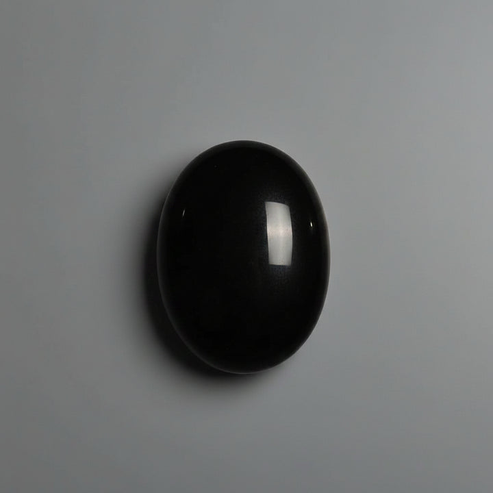 Black Obsidian Comfort Stone - Sacred Crystals Tumbled Stones