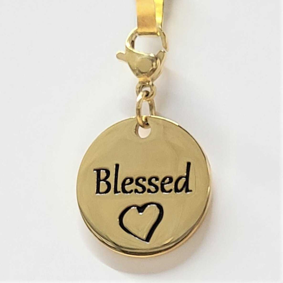 Blessed Charm Gold - Sacred Crystals Shop All