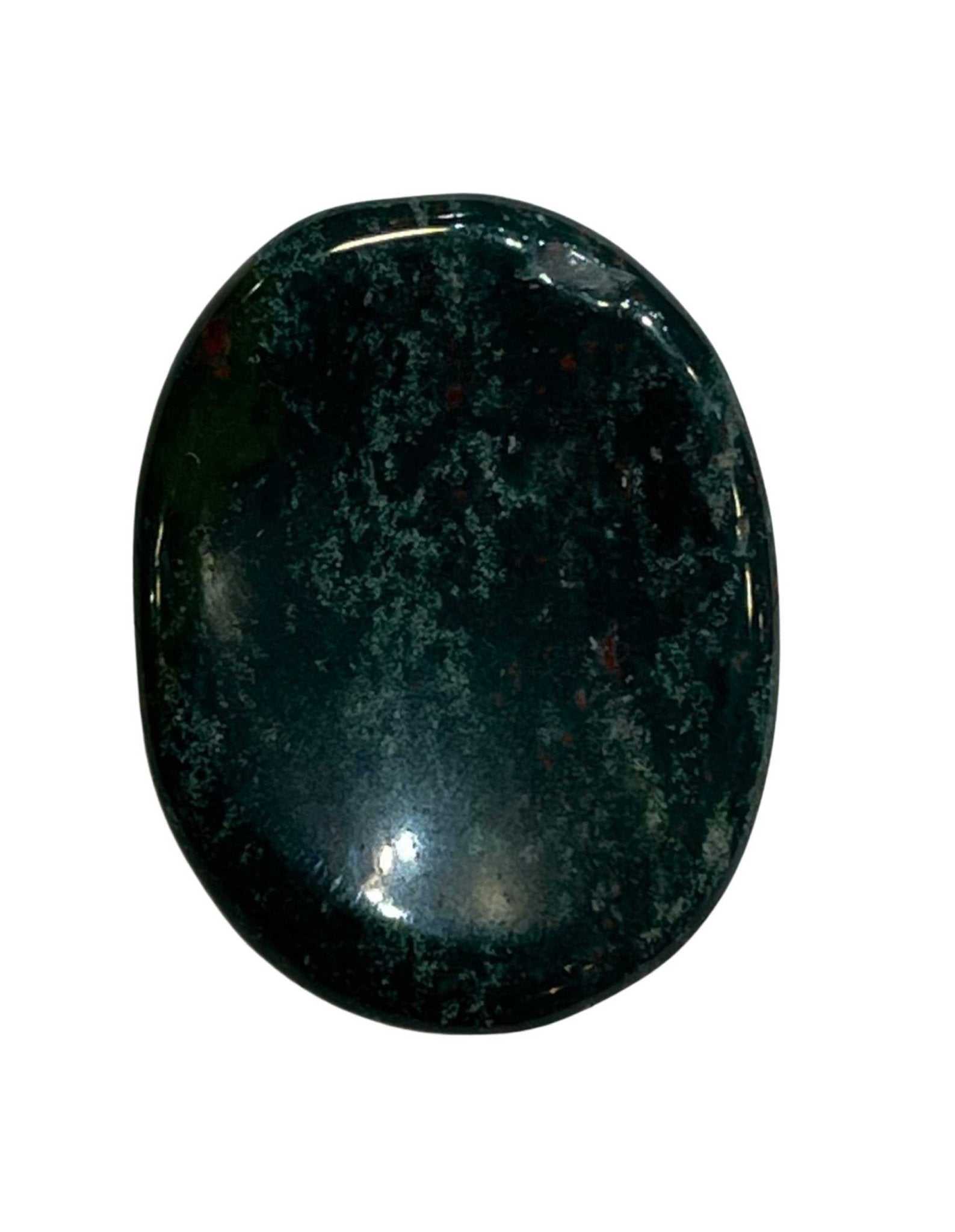 Bloodstone Comfort Stone - Sacred Crystals Tumbled Stones