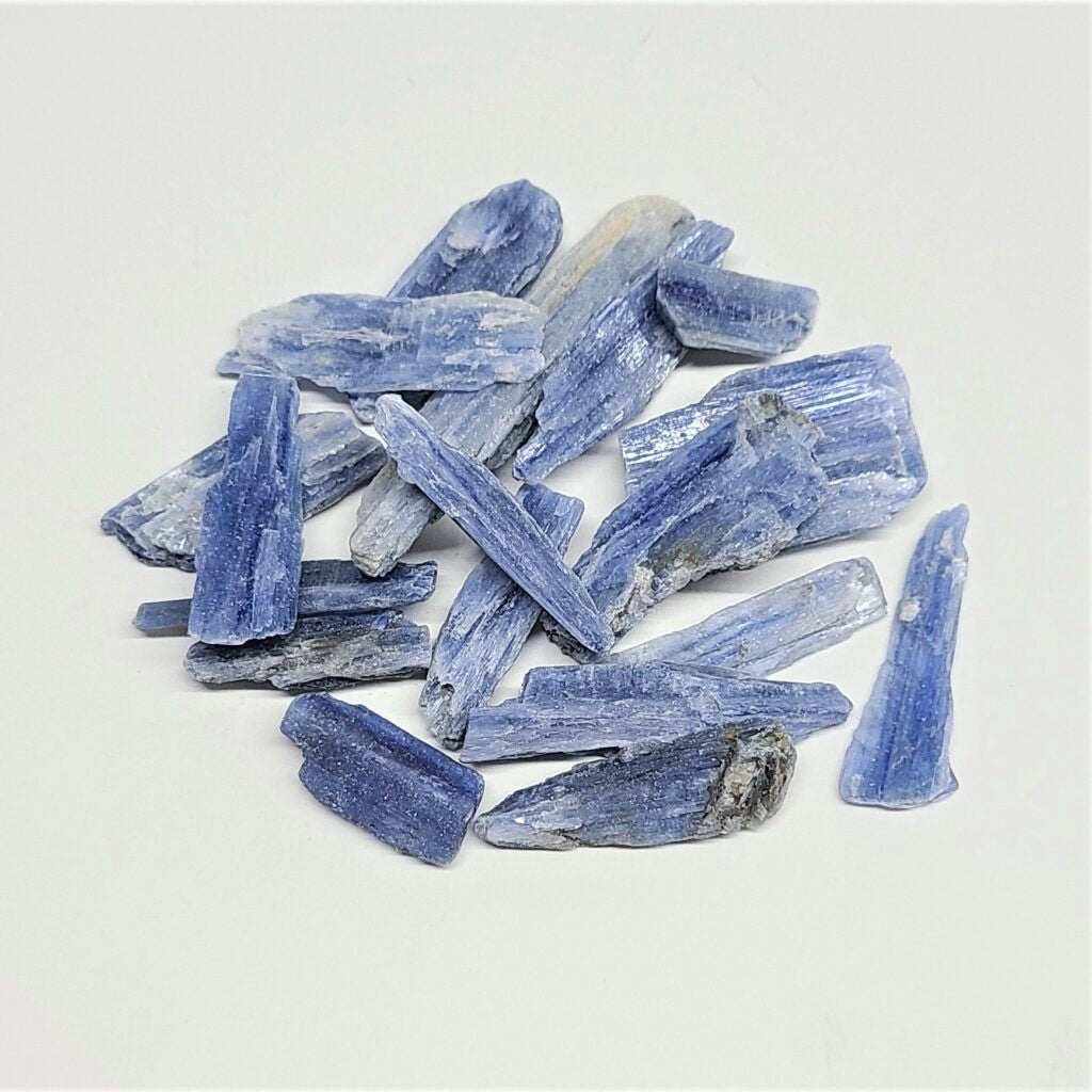 Blue Kyanite Rough Shards - Sacred Crystals Rough Stones