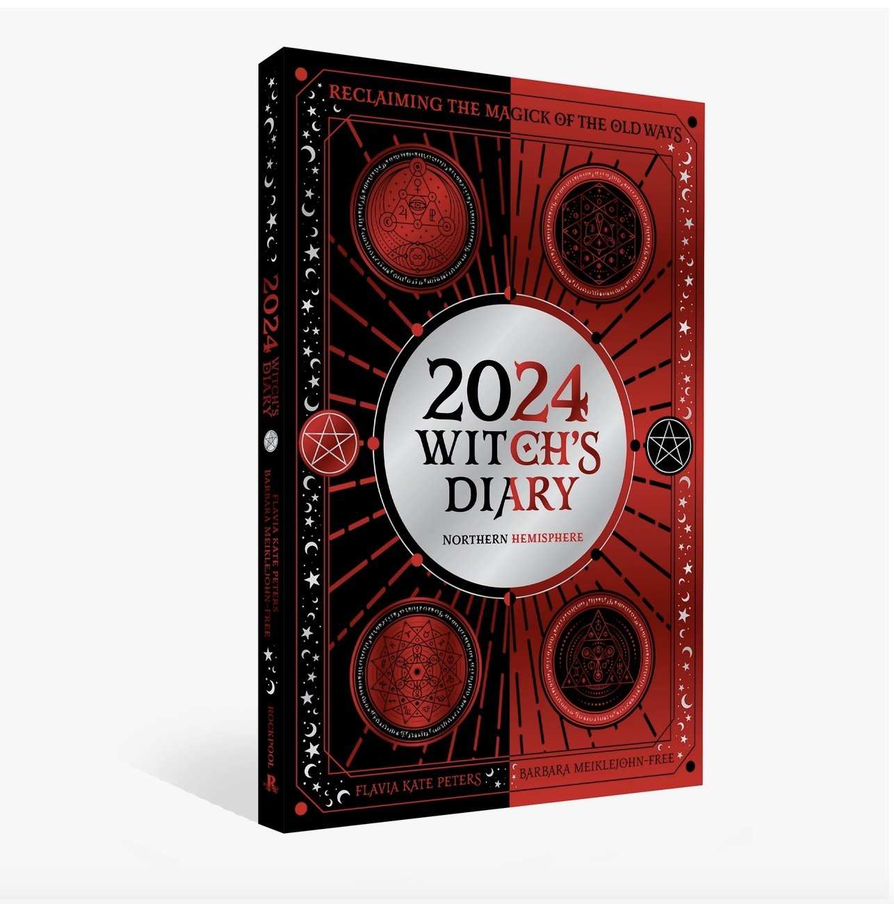 Book - 2024 Witch's Diary - Sacred Crystals Sacred Book Store