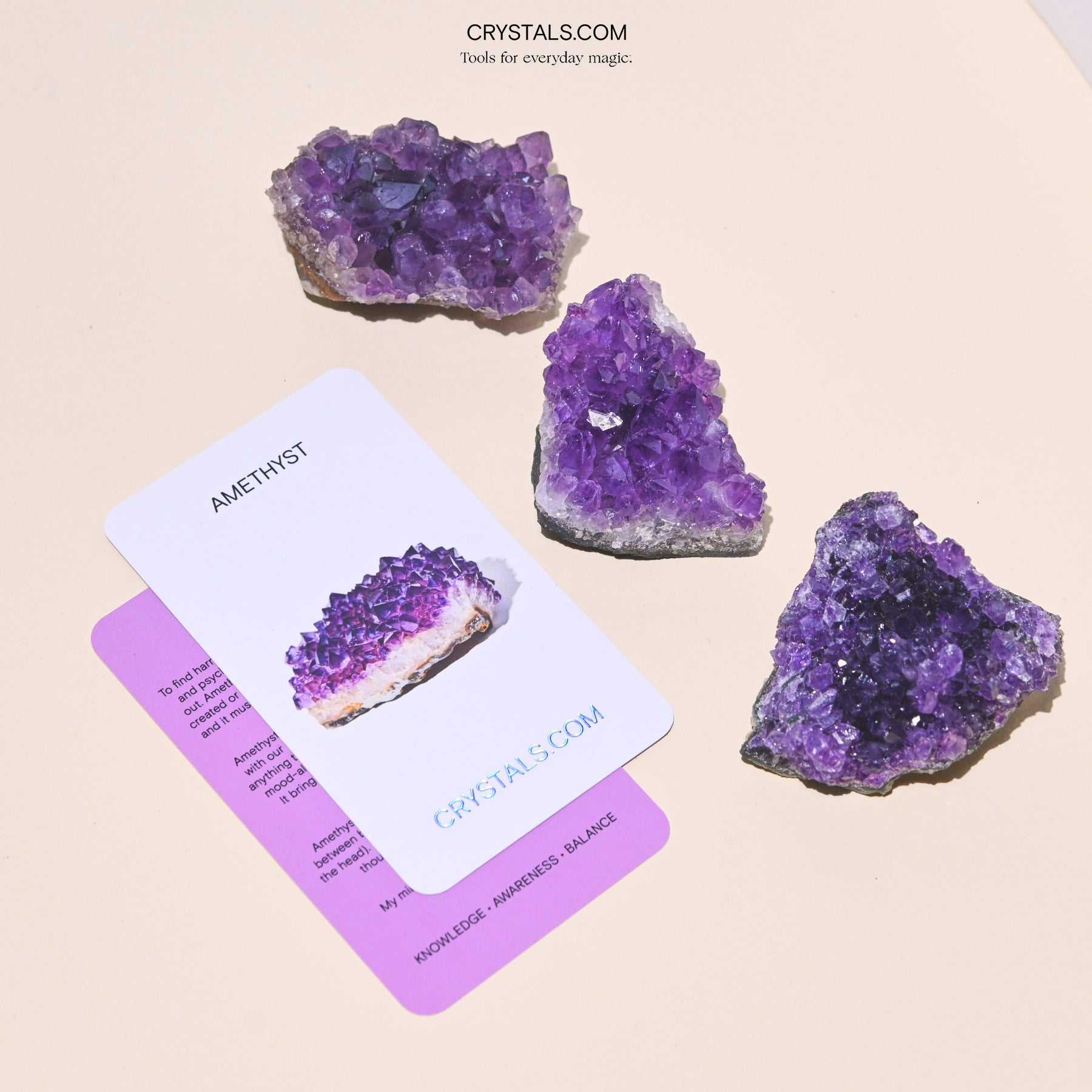 Brazilian Amethyst Cluster