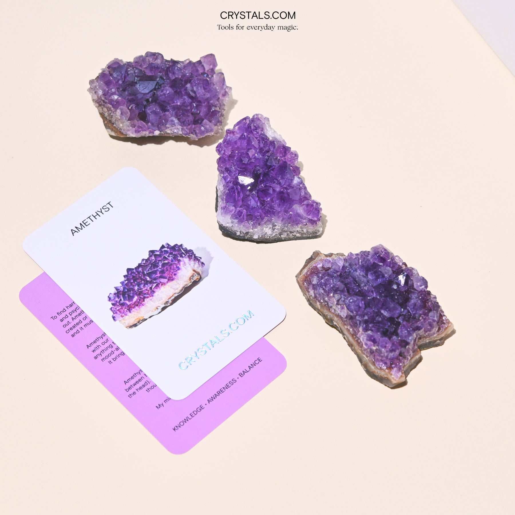 Brazilian Amethyst Cluster