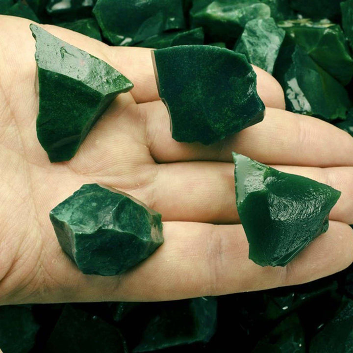 Rough Indian Green Jasper